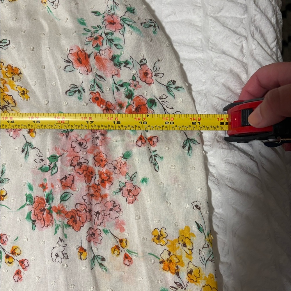 Lovestitch Floral Maxi Halter Dress - White, Yellow, Pink - Picture 3 of 5